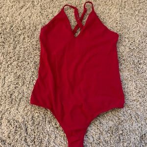 Red Bodysuit